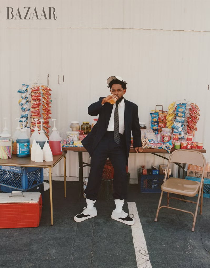 Harper's Bazaar USA 2024 Kendrick Lamar - 3