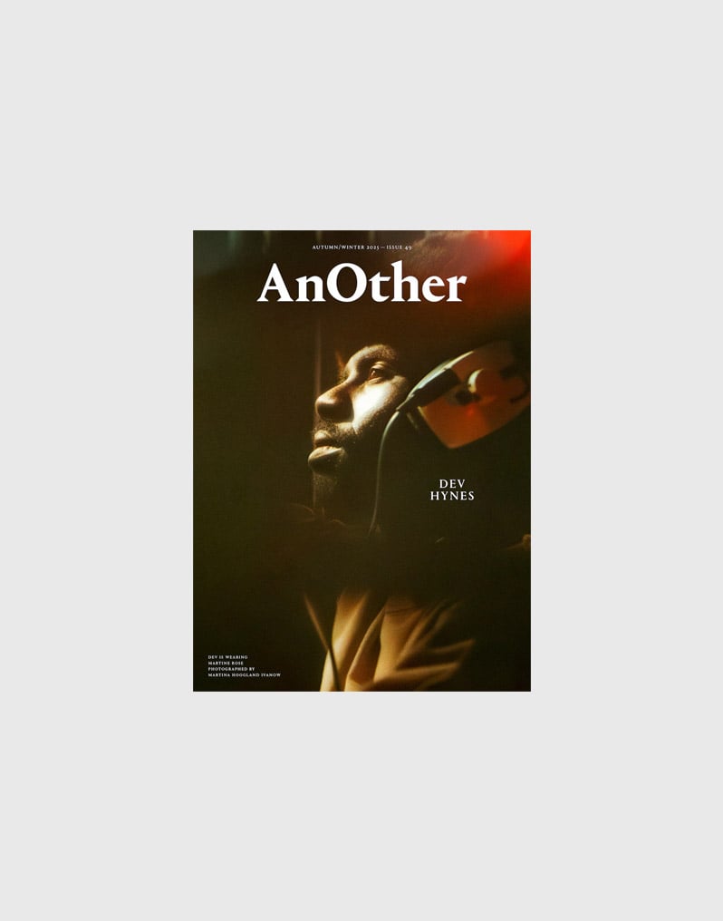 AnOther - Autumn/Winter 2025 Dev Hynes Cover